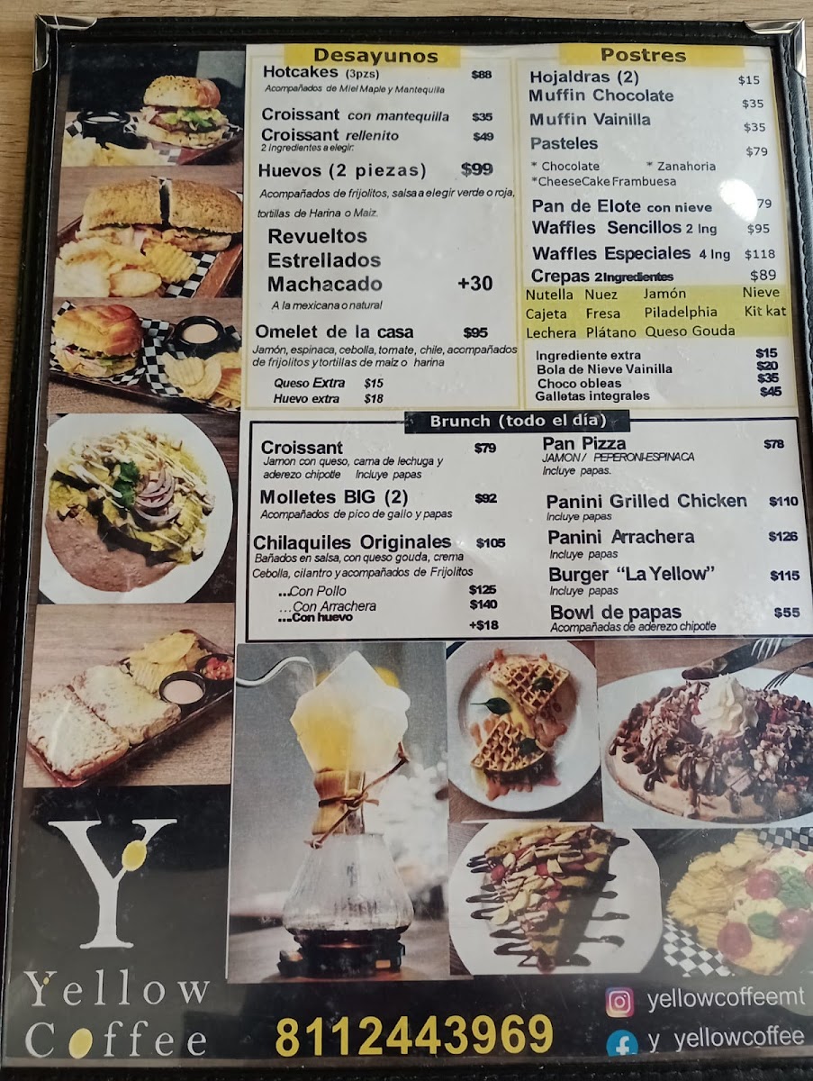Yellow Coffee Menu - Image 4