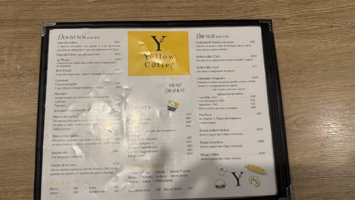 Yellow Coffee Menu - Image 6